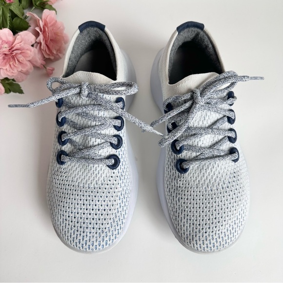 Allbirds Tree Dasher TD 2 Blizzard/Hazy Cobalt Sneakers